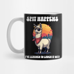 Spit Happens: Laughing Through Life Mug
